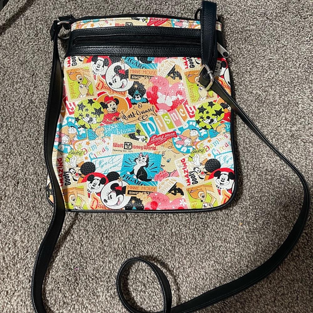 Disney Colorful Character Crossbody Bag